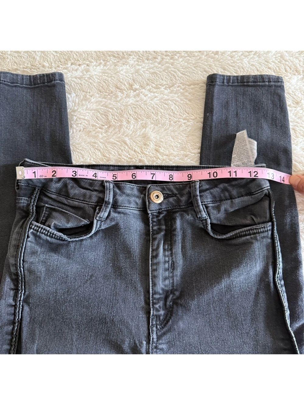 ZARA skinny Black Jeans - Picture 6 of 6
